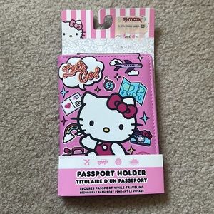 NWT Hello Kitty Passport Holder